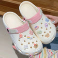 sandalia crocs com acessorios